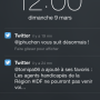 Une information suivie...