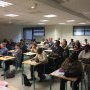 Une salle très attentive et des participants ayant soif d'apprendre.